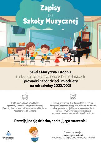 Ruszyły zapisy do Szkoły Muzycznej