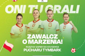 Puchar Tymbark po raz kolejny daje szansę na spełnienie marzeń i spotkanie z reprezentacją Polski! Ruszyły zapisy do XXVI edycji turnieju