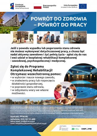 Powrót do zdrowia, powrót do pracy!