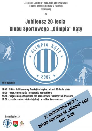 Jubileusz  20-lecia "Olimpia" Kąty