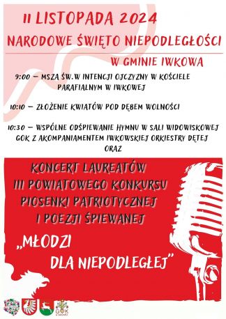 Narodowe Święto Niepodległości w Gminie Iwkowa