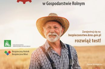 Konkurs dla rolników z zakresu bezpiecznej pracy w gospodarstwie rolnym