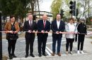 Otwarcie miasteczka rowerowego  przy Szkole Podstawowej w Kątach