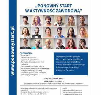 Ponowny start w aktywność zawodową