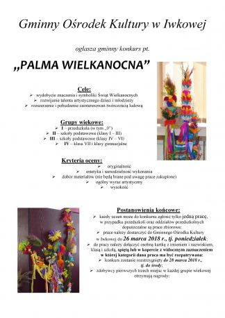 Palma wielkanocna