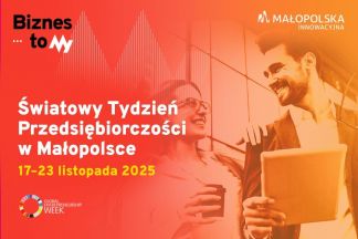 Zostań Partnerem Światowego Tygodnia Przedsiębiorczości 2025 w Małopolsce!