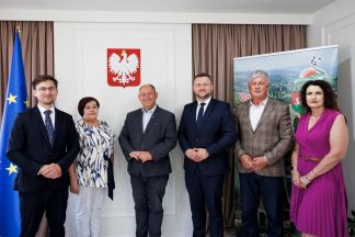 Wizyta Wojewody Małopolskiego w Gminie Iwkowa