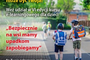 Konkurs e-learningowy dla dzieci rolników – wygraj jedną ze 100 hulajnóg!