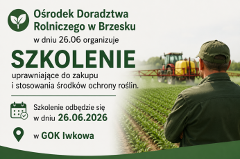 Szkolenie - Środki ochrony roślin