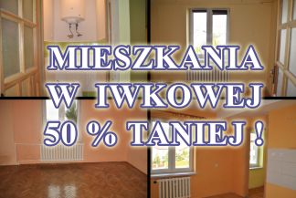 Mieszkania 50 % taniej !