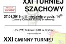 Turnieje: Tenisa Stołowego i Szachowy