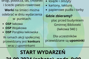 Akcja społeczna oraz zbiórka makulatury