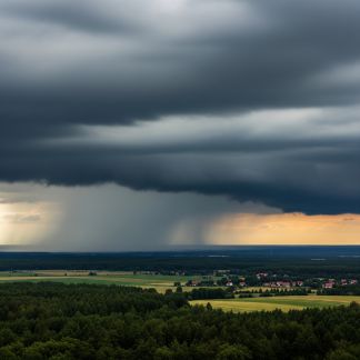 UWAGA! OSTRZEŻENIE METEOROLOGICZNE O BURZACH