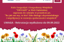 Wsparcie dla sołectw i KGW - rekrutacja do projektu
