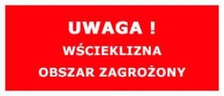 Wścieklizna na terenie Gminy Iwkowa – informacja dla mieszkańców.