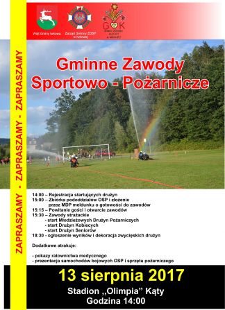 Gminne Zawody Sportowo - Pożarnicze