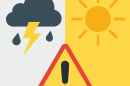 OSTRZEŻENIE METEOROLOGICZNE – BURZE I UPAŁY