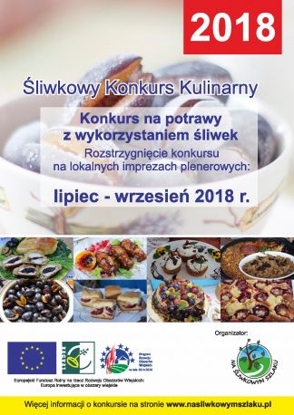 Zapraszamy do udziału w ''Śliwkowym Konkursie Kulinarnym 2018''