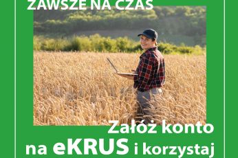 Dzień z eKRUS. Rolniku, załóż konto na eKRUS!