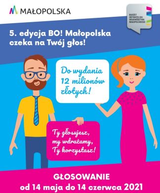 Budżet Obywatelski Małopolska 2021. Trwa głosowanie!