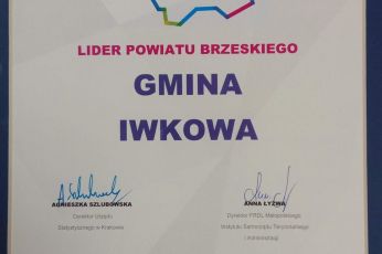 Gmina Iwkowa Liderem Powiatu Brzeskiego