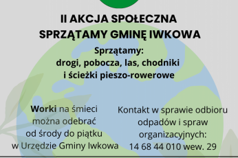 Sprzątamy Gminę Iwkowa!
