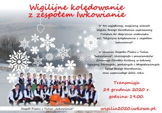 Wigilijne kolędowanie z zespołem Iwkowianie