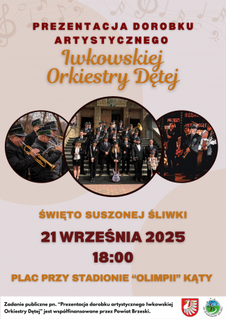 Prezentacja dorobku artystycznego Iwkowskiej Orkiestry Dętej