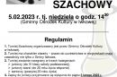 XXIV TURNIEJ SZACHOWY