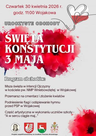 Uroczyste Obchody Święta Konstytucji 3 Maja