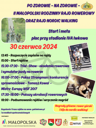 II MAŁOPOLSKI RODZINNY RAJD ROWEROWY