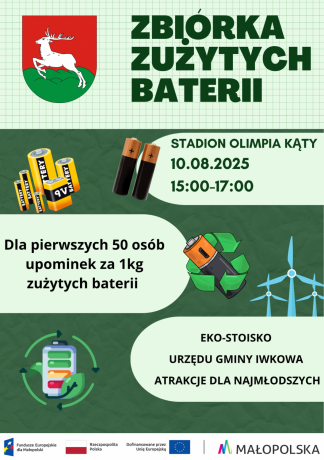 Zbiórka zużytych baterii