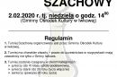 XXII TURNIEJ SZACHOWY