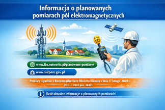 Informacja o planowanych pomiarach pól elektromagnetycznych
