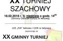 XX Turniej: Szachowy i Tenisa Stołowego
