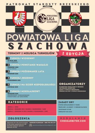 POWIATOWA LIGA SZACHOWA – I EDYCJA STARTUJE JUŻ 10 MAJA!