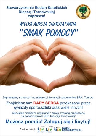 Aukcja "Smak Pomocy"