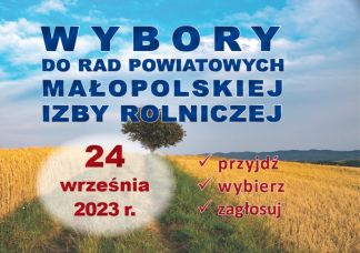 Wybory do Izb Rolniczych 2023 w tym roku odbędą się 24 września.