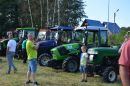 Wjazd II Parady Traktorów organizowanej podczas Święta Suszonej Śliwki.