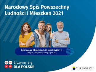 Narodowy Spis Powszechny Ludności i Mieszkań 2021.